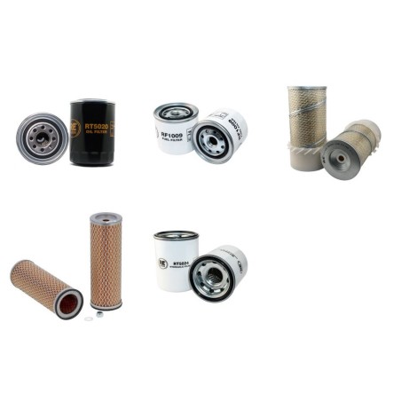 Filter Kit for Komatsu D20A/S/P/Q/PL5 with 4D94 Engine Serial No 45001-