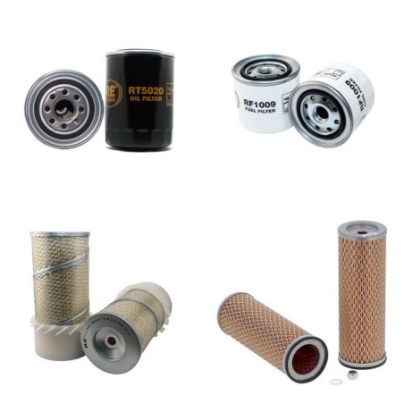 KOMATSU D 21 A/S/P/Q/PL5  Filter Service Kit Air Oil Fuel Filters w/4D94 Eng. SN   45001-