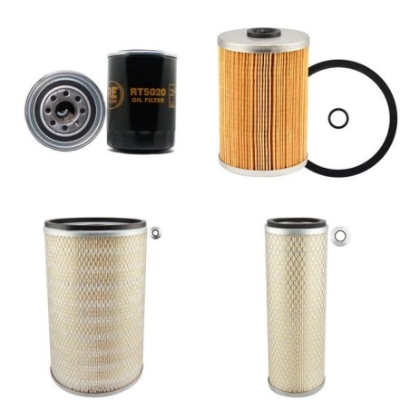 Filter Kit for Komatsu D31A/S/P:Q15 with 4D1051 Engine Serial No 15014-