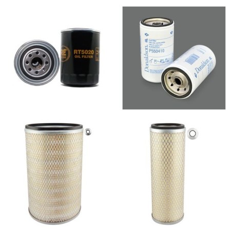 Filter Kit for Komatsu D31A/S/P/Q16 with 4D105-3 40138-56494 Engine Serial No 25001-