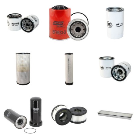 KOMATSU D 37 EX-22 Filter Service Kit w/KOMATSU SAA 4D95LE-5-A Eng.