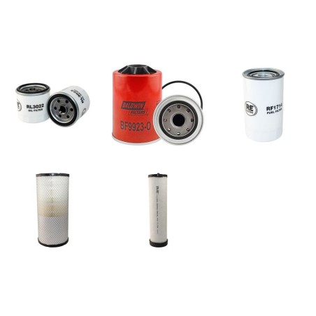 KOMATSU D 37 EX-22 Filter Service Kit Air Oil Fuel Filters w/KOMATSU SAA 4D95LE-5-A Eng.