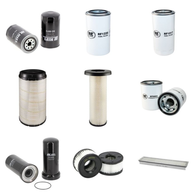 Filter Kit for Komatsu D51EX/PX-22 with SAA 6D107E1 Engine YR 2007-