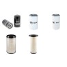 Filter Kit for Komatsu D51EX/PX-22 with SAA 6D107E1 Engine YR 2007-