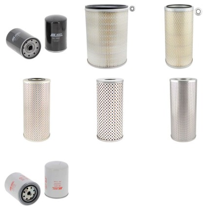 Filter Kit for Komatsu D53S-17 with Komatsu 4D130-1 Engine Serial No 80001-