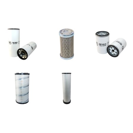 Filter Kit for Komatsu D61PX-15 Air Oil Fuel Filters with SA6D114E-3 Engine