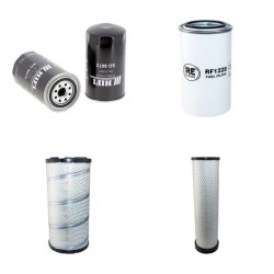 Filter Kit for Komatsu D61PX-15E0 Air Oil Fuel Filters with Komatsu SAA 6D107E-1 Engine Serial No B45001-
