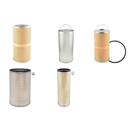 Filter Kit for Komatsu D65A/P/PL/S6 with NH 220-C Engine Serial No 2001-