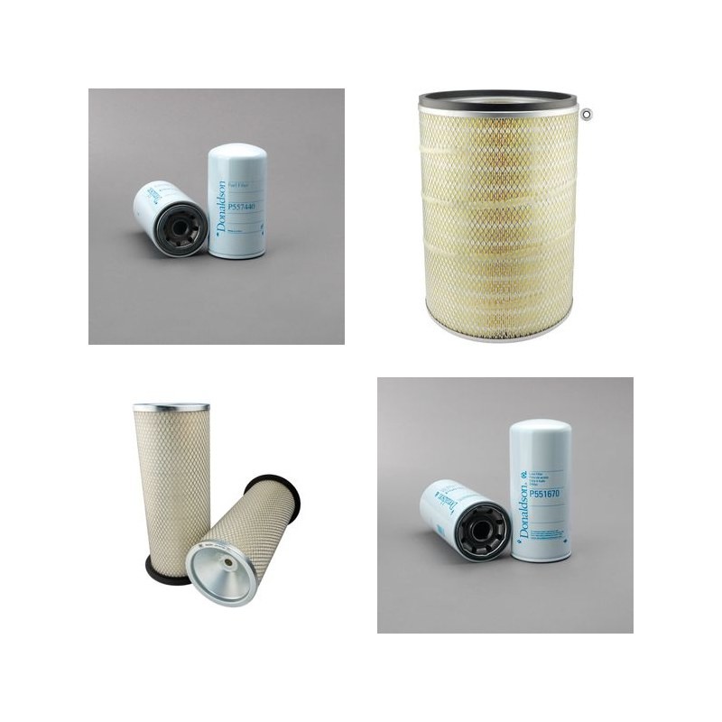 Filter Kit for Komatsu D65EX/PX-12 with Komatsu Engine