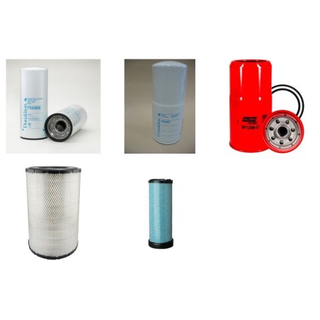 Filter Kit for Komatsu D65EX/PX-15 with SA6D125E-3 Engine
