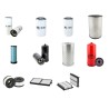 KOMATSU D 65 EX/PX-16 Filter Service Kit w/KOMATSU SAA6D114E-3 Eng.