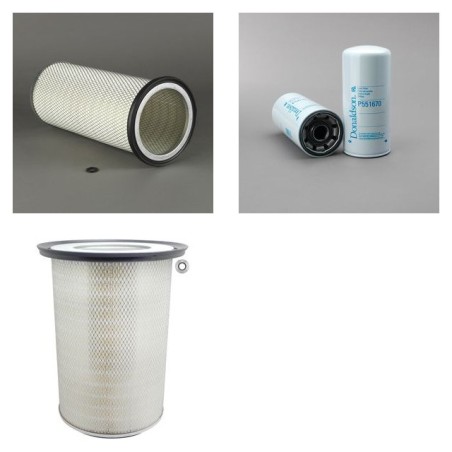 KOMATSU D 375A Filter Service Kit w/KOMATSU SA6D170E-2A Eng.