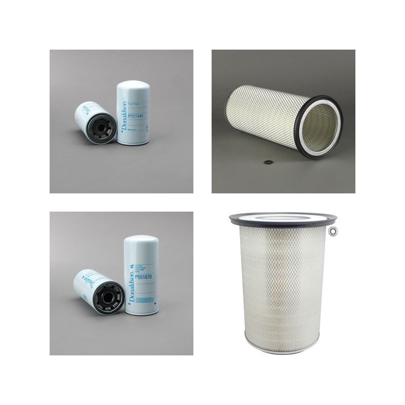 Filter Kit for Komatsu D375A-2 with Komatsu Engine