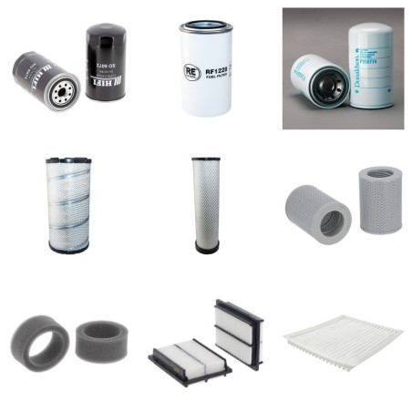 KOMATSU HB 205 Filter Service Kit w/KOMATSU SAA4D107E-1-A Eng.