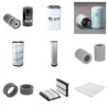 KOMATSU HB 205 Filter Service Kit w/KOMATSU SAA4D107E-1-A Eng.