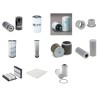 Filter Kit for Komatsu HB215 with Komatsu SAA4D107E-1-A Engine