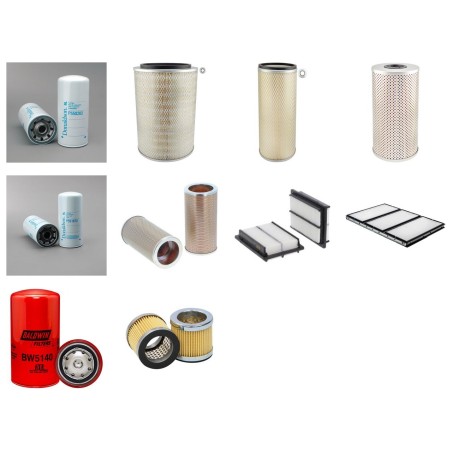 KOMATSU HD 325-6A Filter Service Kit w/KOMATSU SAA 6D140E-3 Eng.