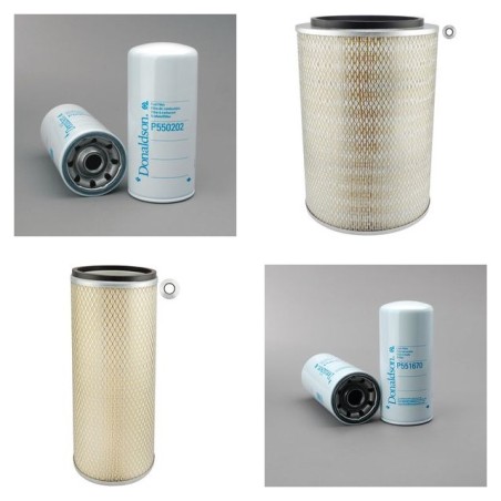 KOMATSU HD 325-6A Filter Service Kit w/KOMATSU SAA 6D140E-3 Eng.