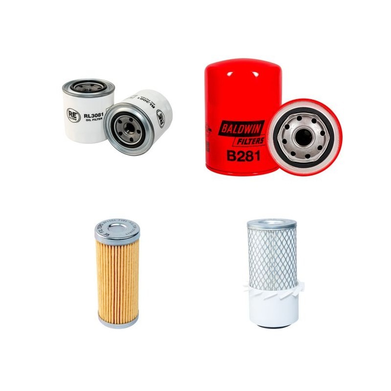 KOMATSU PC 05-1 Filter Service Kit w/Komatsu 3D72 Eng. Serial No 1001-