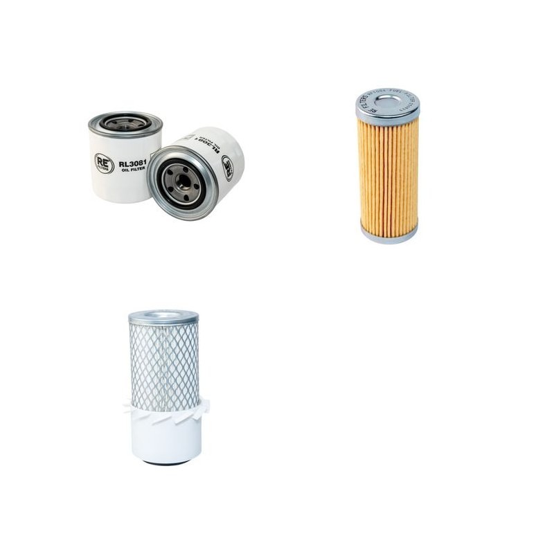 KOMATSU PC 05-1 Filter Service Kit w/Komatsu 3D72 Eng. Air, Oil, Fuel Filters Serial No 1001-