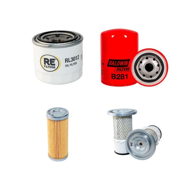 KOMATSU PC 05-6 Filter Service Kit w/Komatsu 3D72-2 Eng.