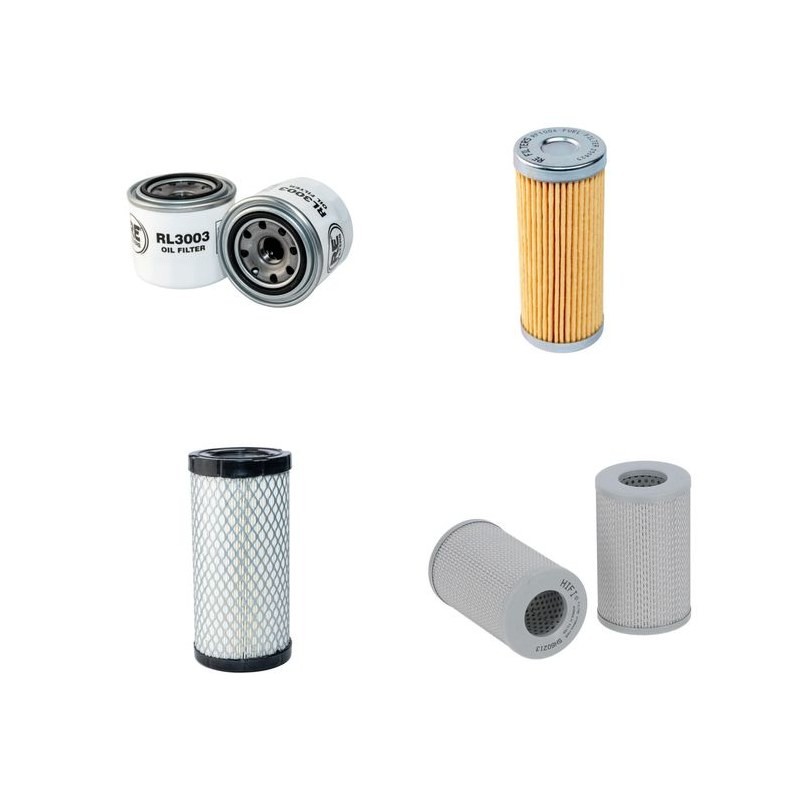 Filter Kit for Komatsu PC14R3(HS) with Komatsu 3D67E-2A Engine 2008-