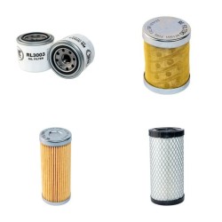 Filter Kit for Komatsu PC18MR-2 Air, Oil, Fuel Filters