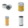 Filter Kit for Komatsu PC18MR-2 Air, Oil, Fuel Filters