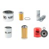 Filter Kit for Komatsu PC20-7 Serial No 35001-42354