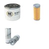 Filter Kit for Komatsu PC20-7 Serial No 42355- - Air, Oil, Fuel Filters
