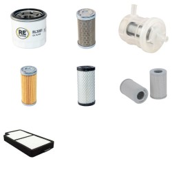 Komatsu PC20 MR-2 Filter Service Kit W/ 3D76E Engine