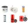 Filter Kit for Komatsu PC20R(-8) with Yanmar 3 D78AE-3FA Engine Serial No F30791-