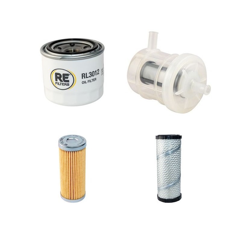 Filter Kit for Komatsu PC27R-8 - Serial No 32153 Air, Oil, Fuel Filters