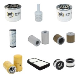 Filter Kit for Komatsu PC30MR-2Galeo with Komatsu 3D84E-5N Engine
