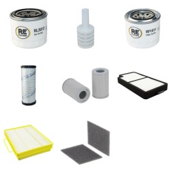 KOMATSU PC 35MR-2 GALEO Filter Service Kit w/Komatsu 3D88E-5P Eng.