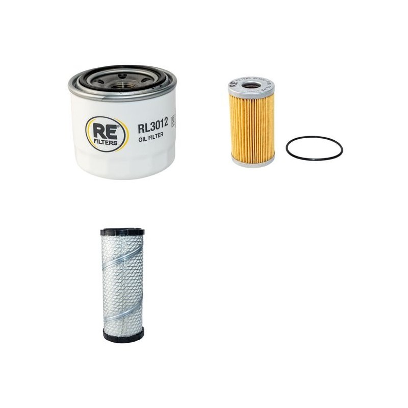 Filter Kit for Komatsu PC35R Air Oil Fuel Filters