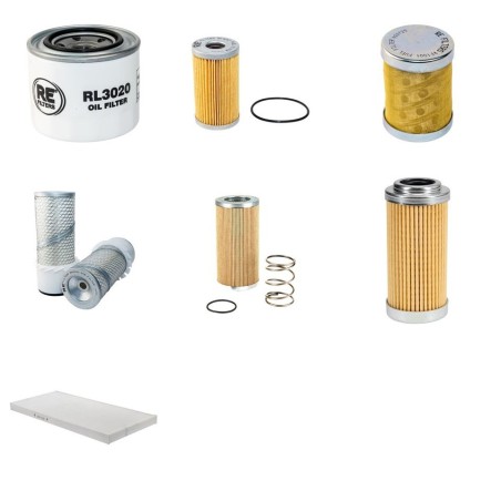 Filter Kit for Komatsu PC40-6F with Yanmar Engine