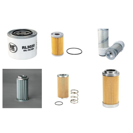 Filter Kit for Komatsu PC45-1 with Yanmar Engine