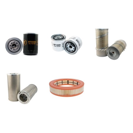 Filter Kit for Komatsu PC60-1-2/U1-2 with Komatsu 4D94-2/ 4D94-3 Engine