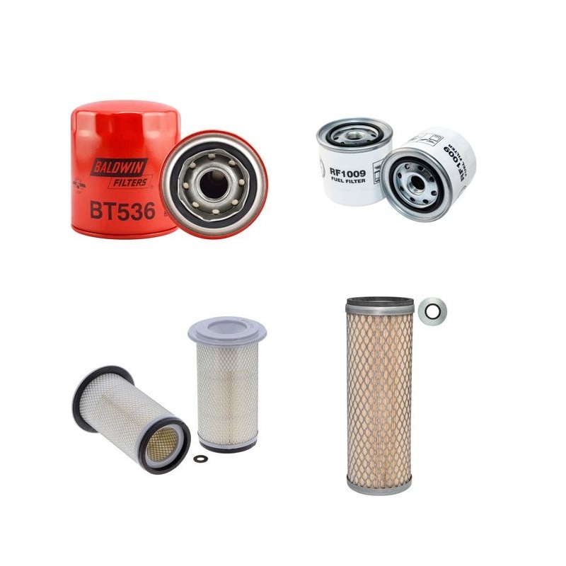 Filter Kit for Komatsu PC60-6 Air Oil Fuel Filters with Komatsu 4D95L Engine