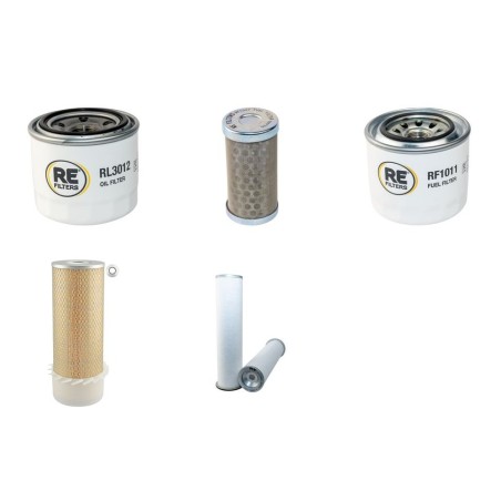 KOMATSU PC 75 Filter Service Kit Air, Oil, Fuel Filters