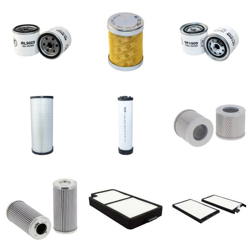 Filter Kit for Komatsu PC78MR-6 with S4D95LE-3 Engine