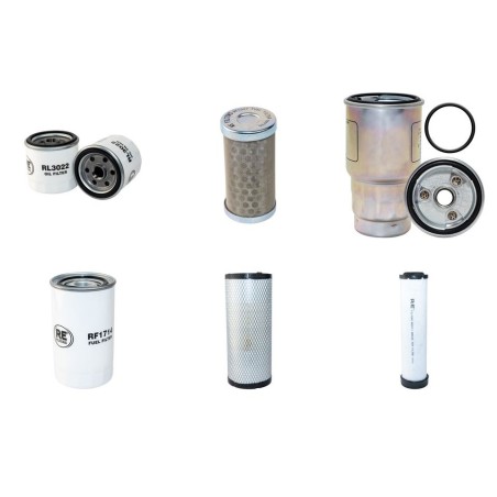 Komatsu PC88MR-6 Filter Service Kit - Air, Oil, Fuel Filters