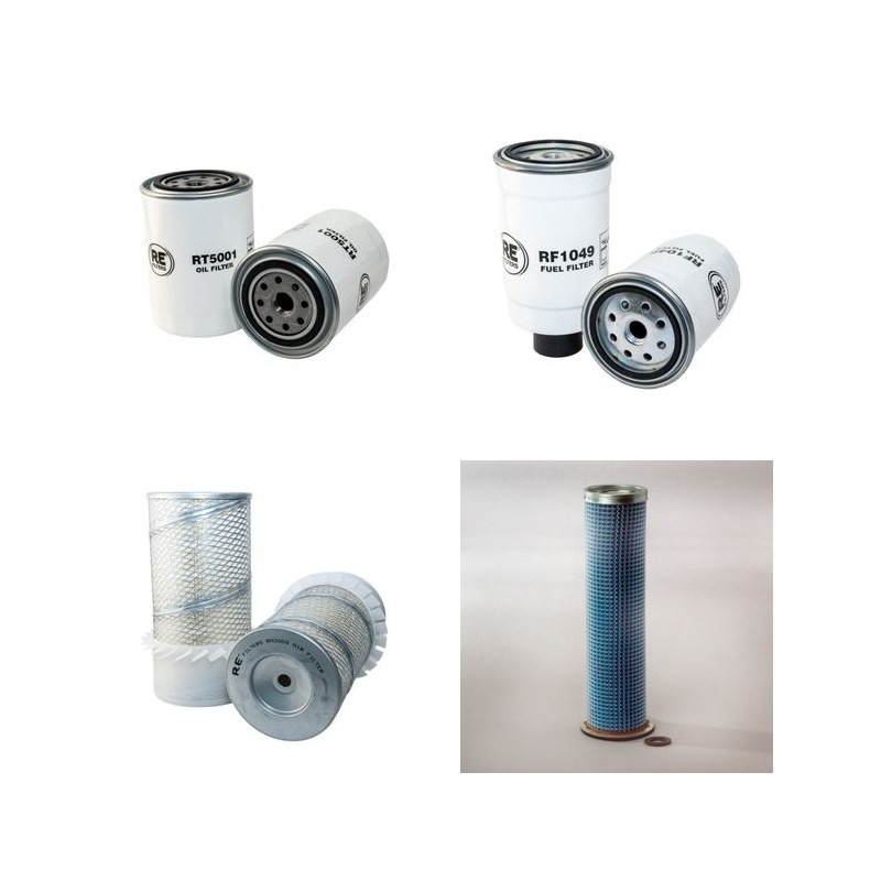 Filter Kit for Komatsu PC95 Air Oil Fuel Filters with Perkins Engine