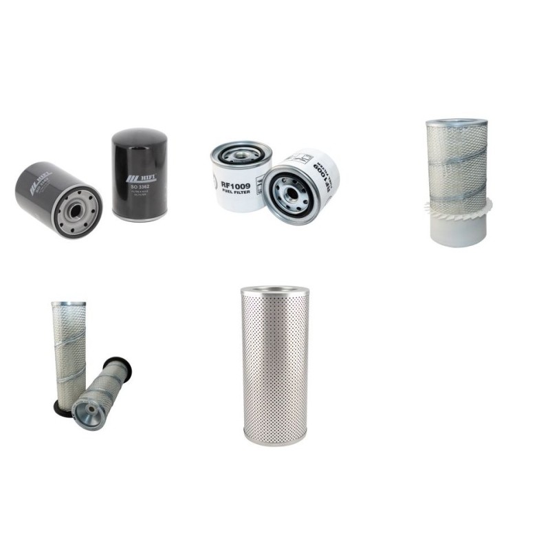 KOMATSU PC 120-1-2 Filter Service Kit w/Komatsu S4D105-5 Eng.