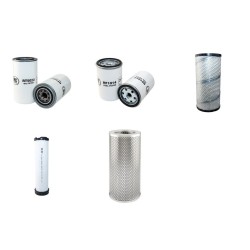 KOMATSU PC128US-2Filter Service Kit w/KOMATSU S4D102E-1 Eng.