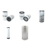 Filter Kit for Komatsu PC128US-2 with Komatsu S4D102E-1 Engine Serial No 7801-