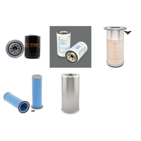 KOMATSU PC 130-6 Filter Service Kit w/S4D95L-1 Eng.