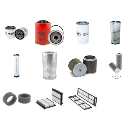 Filter Kit for Komatsu PC138US-8 with SAA4D95LE-5 Engine
