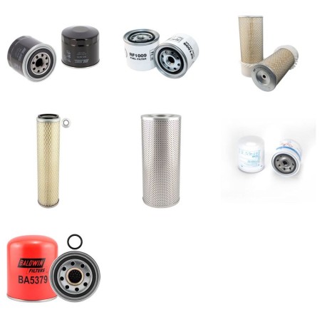 KOMATSU PC 150LC-3  Filter Service Kit w/KOMATSU S6D95L-1 Eng.